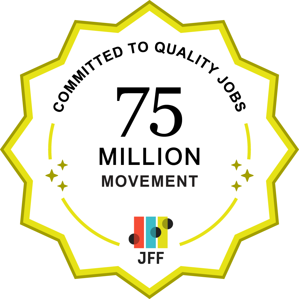 ZIL-JFF 75-Million Movement Badge JFF Quality Jobs
